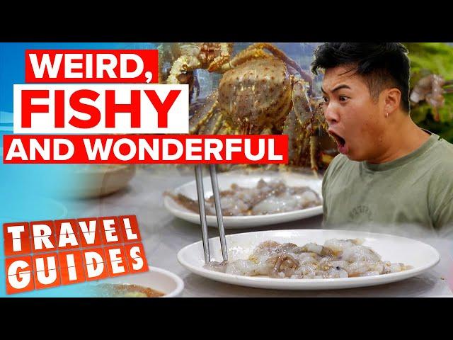 The Fren family freak out at the Noryangjin fish markets | Travel Guides Australia