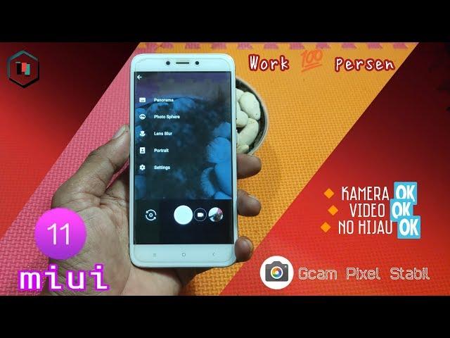 Instal Gcam Google Kamera di MIUI 11 Redmi 4X Mudah