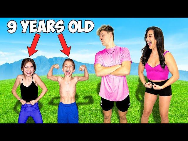 KIDS VS ADULTS EXTREME GYMNASTICS CHALLENGE!