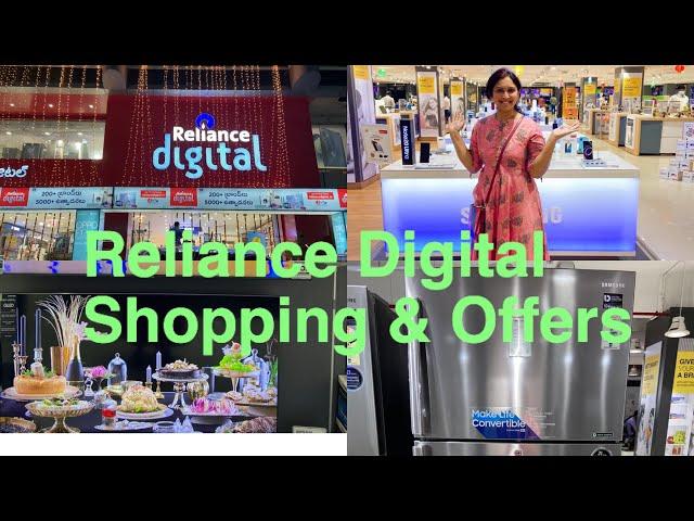 | Reliance Digital | TV and Fridge Shopping | Best Offers | Samsung QLED Tv | Samsung Fridge |