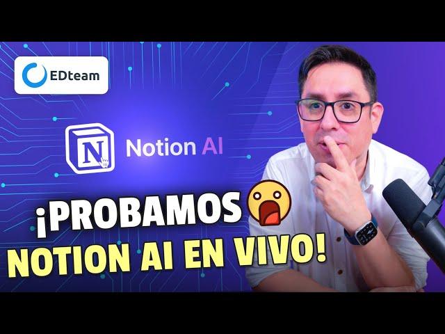 ¿Cómo funciona la Inteligencia Artificial de Notion?