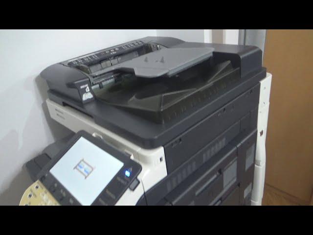 Konica Minolta Bizhub C452 Multifunctional Office Device  Printer Scanner Copier review