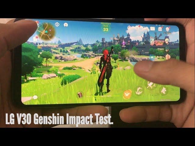 LG V30 GENSHIN IMPACT TEST