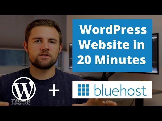 Create a WordPress Website in 20 Minutes with Bluehost (2023+)