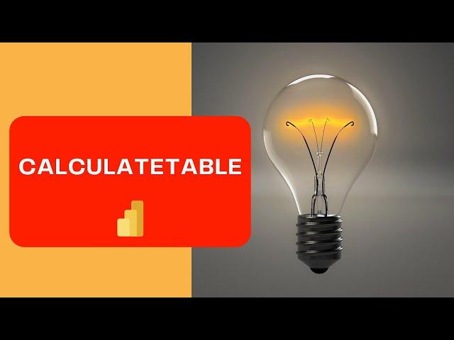 How to Use CALCULATETABLE in Power BI [DAX] 