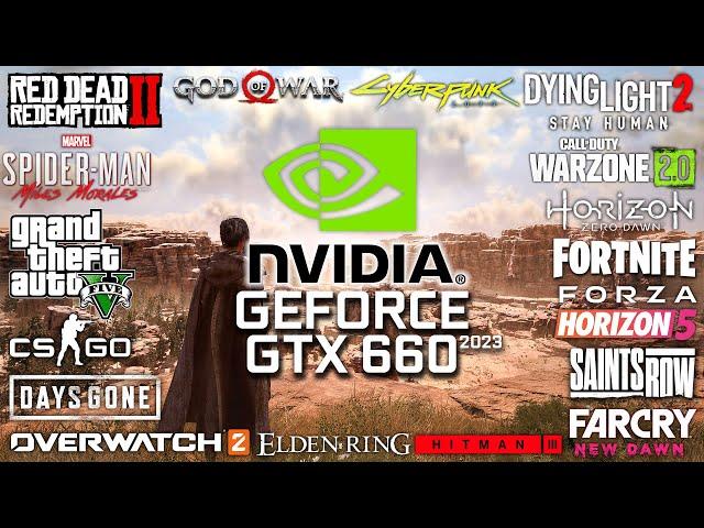 GeForce GTX 660 in 2023 - Test in 27 Games