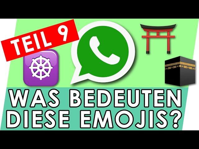 Whatsapp EMOJIS Bedeutung erklärt - Teil 9 | Geniale Fakten, Tipps & Tricks