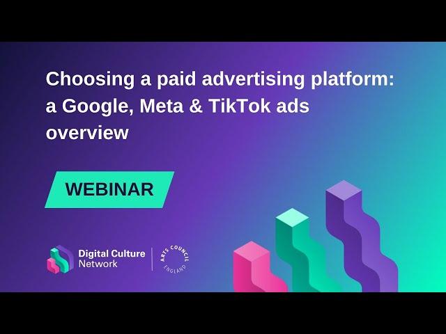 Choosing a paid advertising platform: a Google, Meta & TikTok ads overview | Digital Culture Network