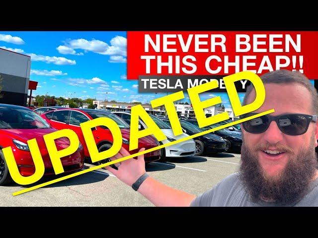 Tesla Model Y - There Is NO WAY This Is This Cheap!! Another Day, Another Discount!