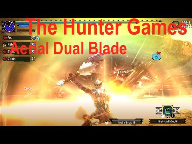 MHGU - Hub 7 - The Hunter Games - Aerial Dual Blade (Unlocking Critical Juncture III)