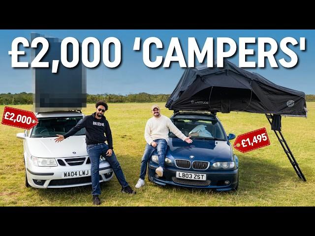 We Converted Our £2,000 Estate Cars into Campers!