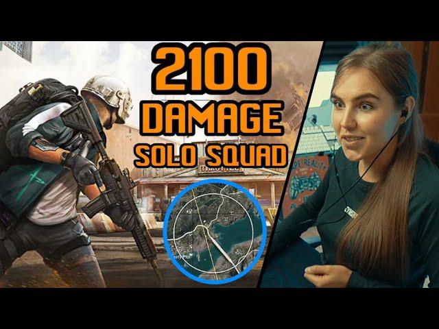 2100 DAMAGE in SOLO SQUAD