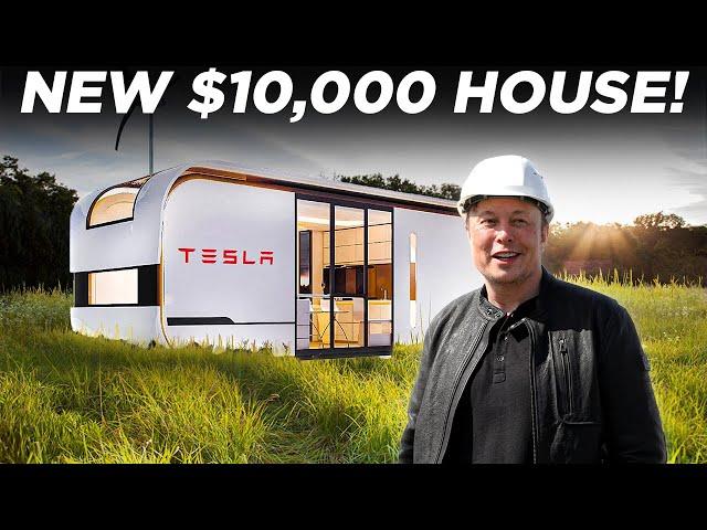 Tesla's NEW $10,000 Home For SUSTAINABLE Living! ‎️‍