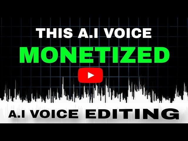 Only Need 5 Minutes To MONETIZE AI Voice | This A.I Voice Monetized | How to Monetize AI channel |