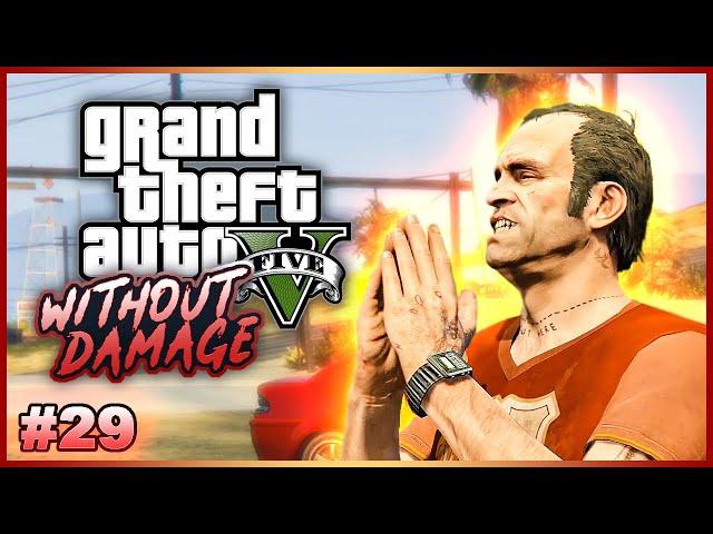 Completing GTA V Without Taking Damage? - No Hit Run Attempts (One Hit KO) #29