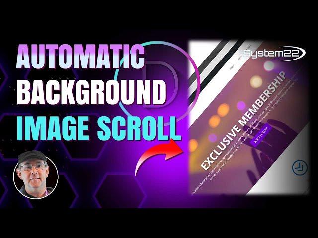 Divi Theme Automatic Background Image Scroll 