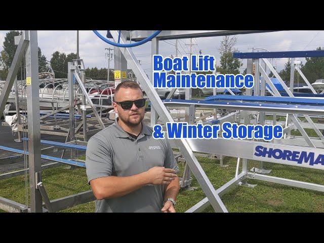 What Maintenance Does Your Boat Lift Need? | ShoreMaster Boat Lifts