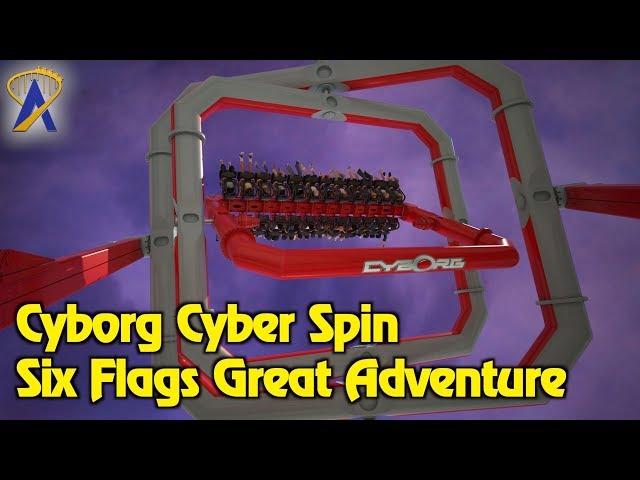 Cyborg Cyber Spin coming to Six Flags Great Adventure in 2018