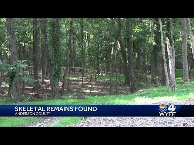 Coroner releases new information after human remains found in Anderson, South Carolina