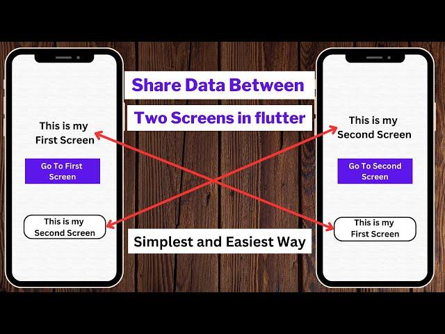 How to pass data between screens flutter || flutter pass data to previous page