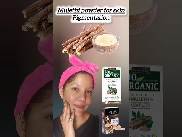 Mulethi Powder For Skin Pigmentation #mulethi powder for face #mulethi powder for skin #hina #shorts