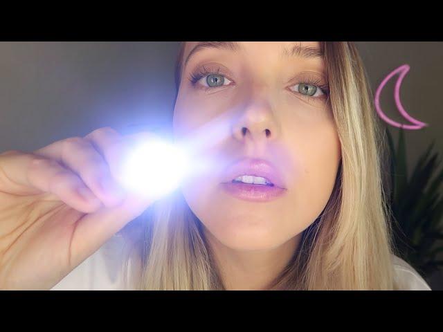 ASMR FULL CRANIAL Nerve Exam with Latex Gloves