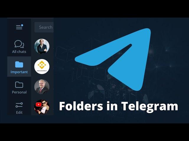 Folders/Tabs in Telegram