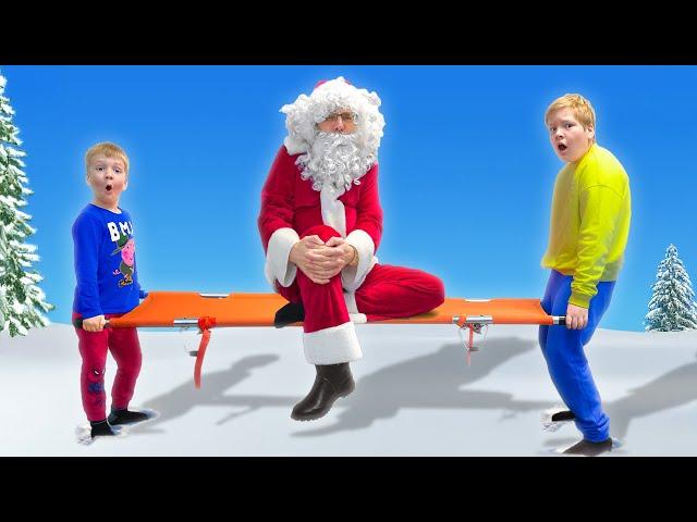 Avelina, Akim & Arthur bring Santa to the Doctor adventure