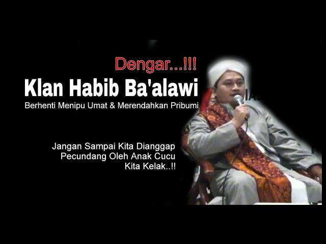 BARU KH Imaduddin - Dengar.. Habib Klan Ba'alawi Jika Ingin Hidup di Nusantara Berhenti MENGEKLAIM