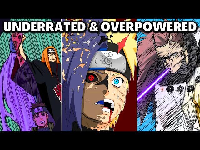 14 Extremely Underrated But Overpowered Jutsus In Naruto