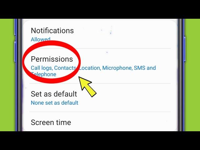 Samsung App Permission | App Permission Setting Samsung | App Permission Settings