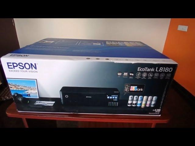 Epson EcoTank L8180 Multifunction A3+ InkTank Photo Printer