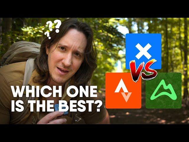 AllTrails+ vs Strava vs OnX Backcountry | Battle of the Hiking Navigation Apps!