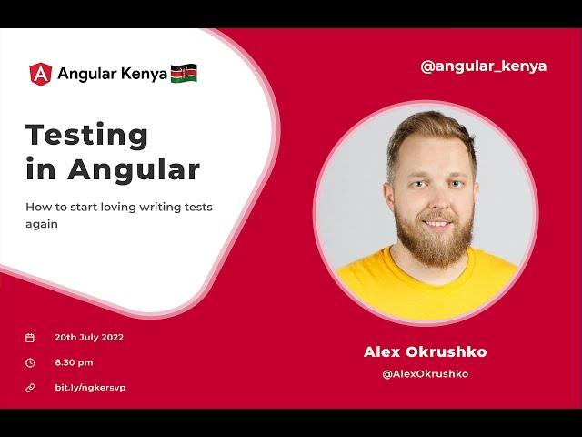 Testing Angular - How to Start Loving Writing Tests Again