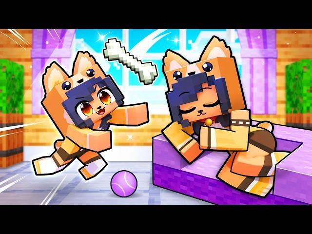 BIRTH to DEATH of a DOG in Minecraft!