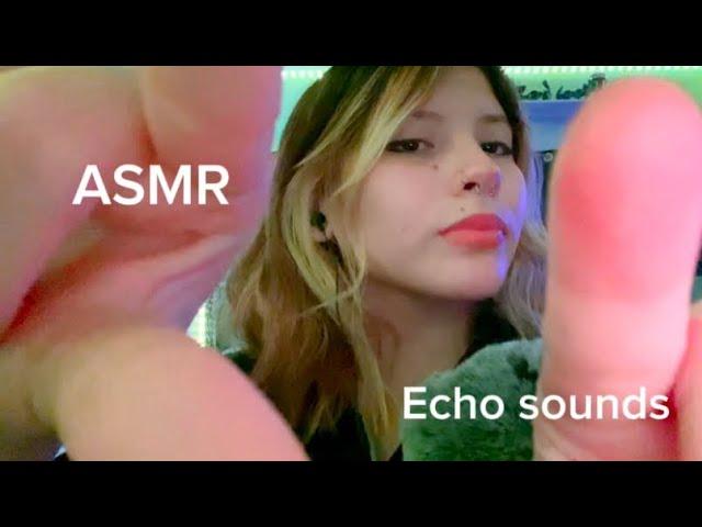 ASMR~ Plucking your face to put you to sleep   (Echo sounds) (Extremely tingly)