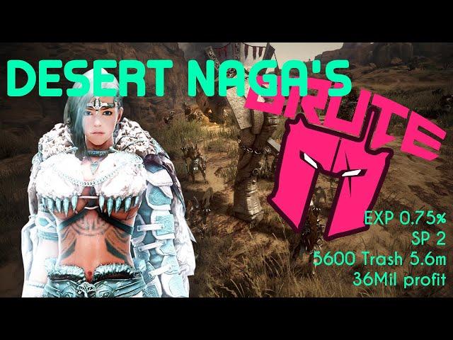 Desert Nagas Grinding Spot Review [ BDO 2020 ]