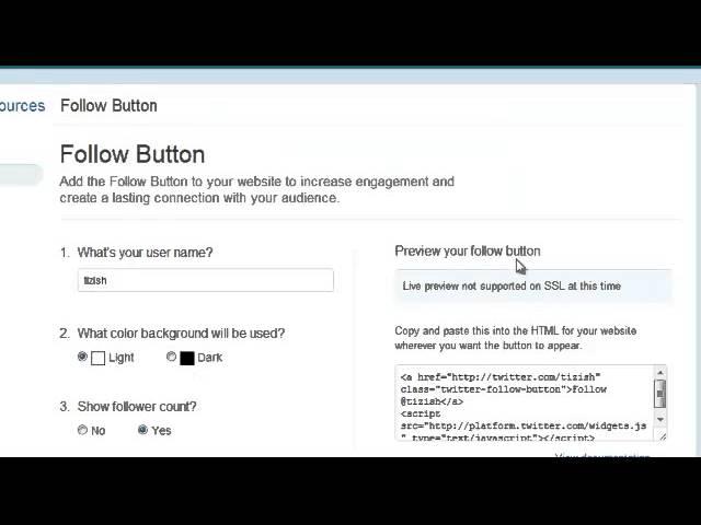 Video How To Install The Twitter Follow Button On Your Wordpress Blog