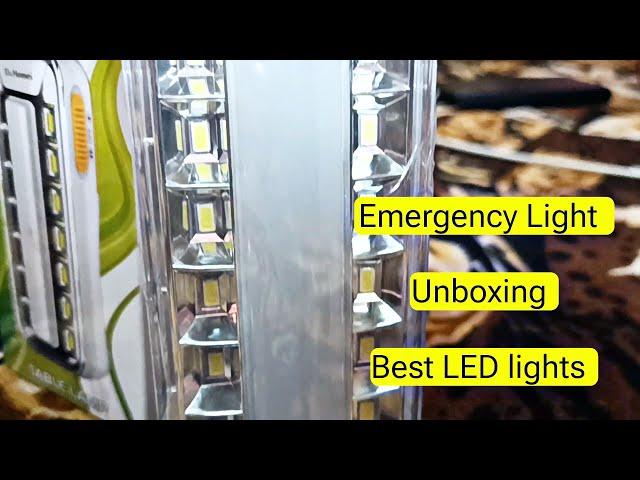 D Homes Emergency Light unboxing | Rechargeable LED light at best price