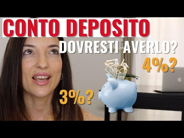 CONTO DEPOSITO MIGLIORE 2025: quale banca scegliere? Ha senso per te?