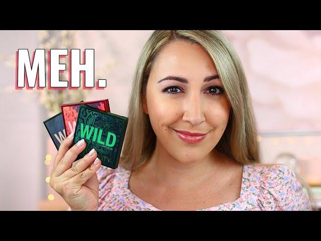 Are the NEW Huda Beauty Wild Obsessions Palettes Worth Buying? *Swatches & Try-On*