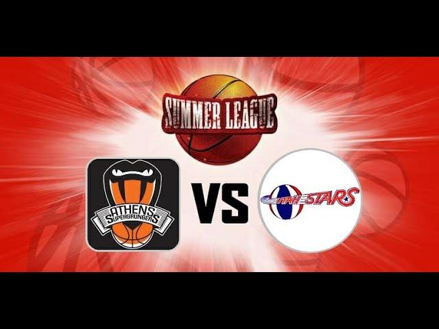 Jumpball - Summer League 2024 - Division 3 : Athens Supergrungers vs Utah Stars 75 - 82 (09/06/2024)