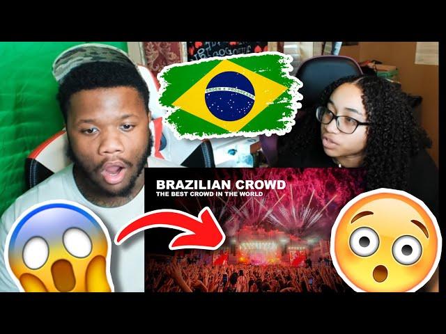 American Reacts to BEST BRAZILIAN CROWDS EVER!!