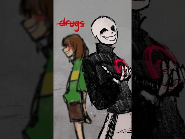 Something Random. Killer & Chara | UNDERTALE AU Animation️flash