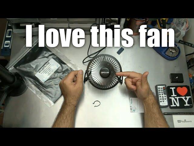 OPOLAR - USB Desktop FAN: the official fan of Skiwithpete!