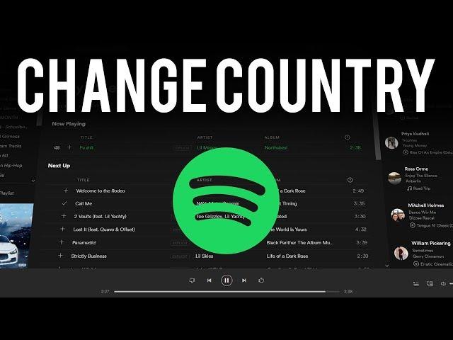 How To Change Spotify Country