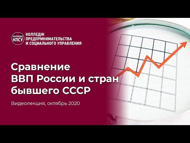 ВВП России. Сравнение ВВП России и стран бывшего СССР