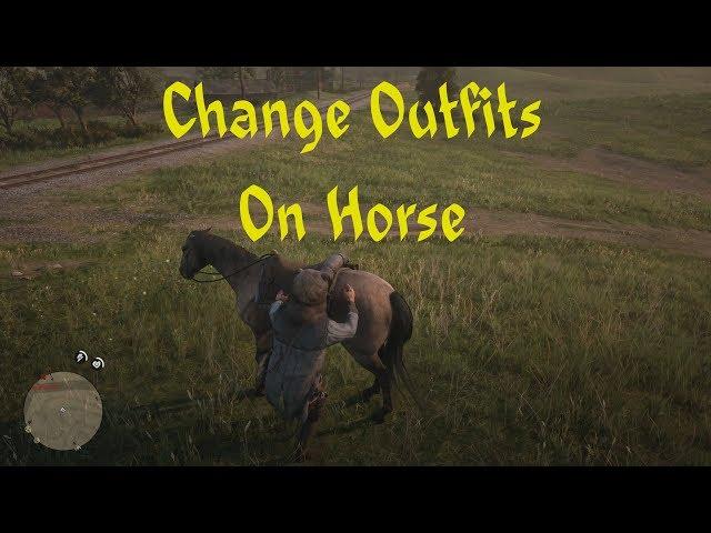 How to Change Outfits On Your Horse Red Dead Redemption 2