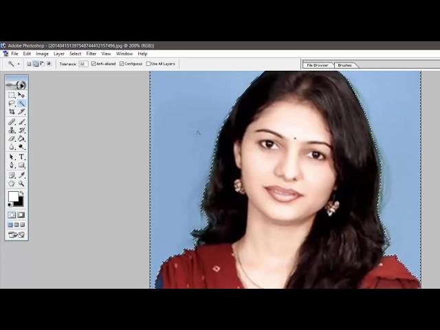 How to Make Passport Size Photo in Adobe Photoshop in Hindi | Tutorial