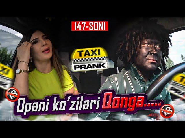 Taksi prank 147-soni Senegallik qoravoy obrazidaman‍️ Lekin opa qiziqib qoldi